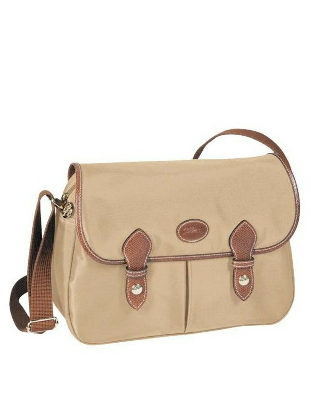 Longchamp Crossbody Bags & Handbags Canvas Exterior for Unisex Use